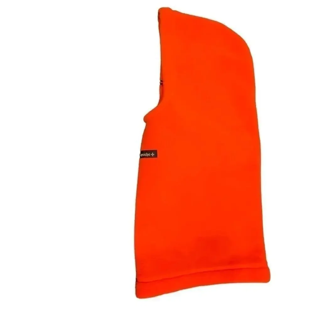 Yukon 2000 Bright Orange Capuche Head Sleeve Warm Ski Snowboard Fleece Hood Med